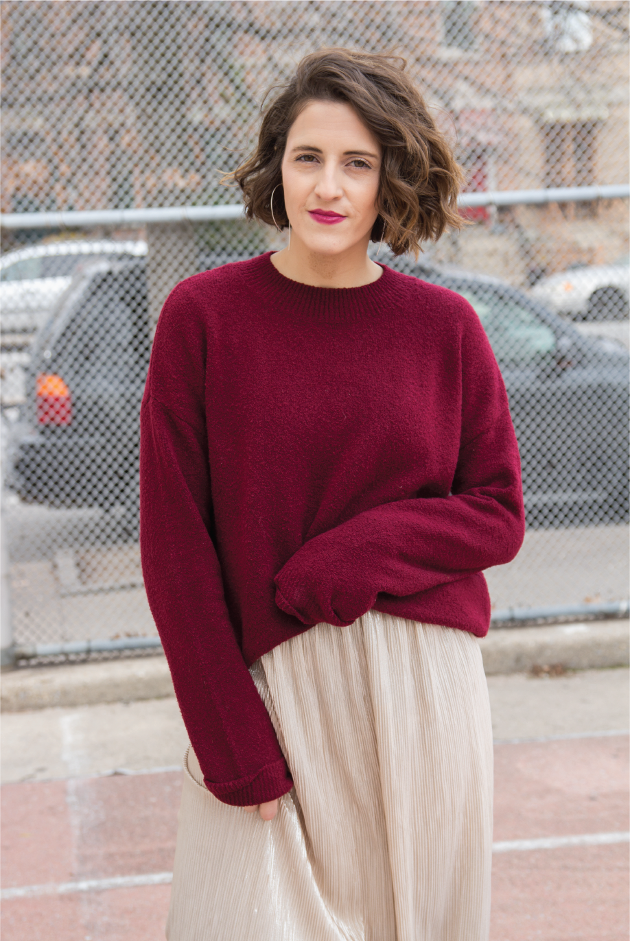 158 pleated skirt white boots-05